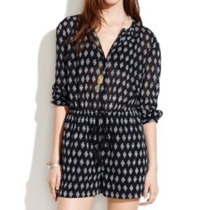 Madewell Getaway Romper XS